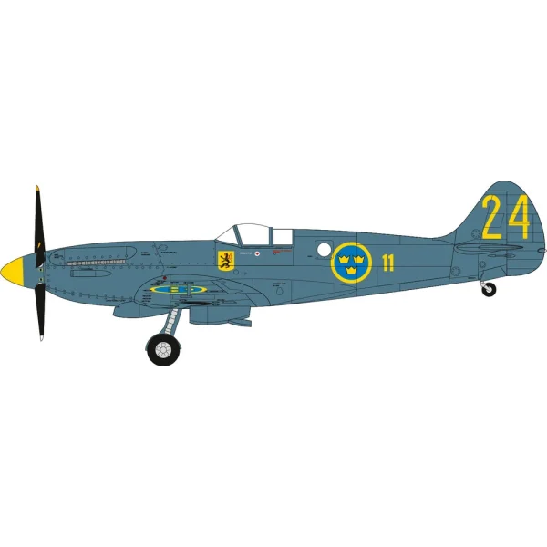 3129053680-3 Airfix - Swedish Air Force 100th Anniversary Set - A40004