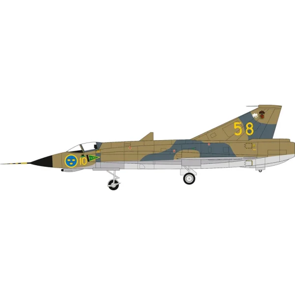 3129053680-4 Airfix - Swedish Air Force 100th Anniversary Set - A40004