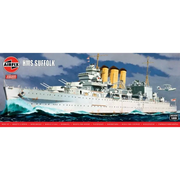3129053857 Airfix - HMS Suffolk - A03203V