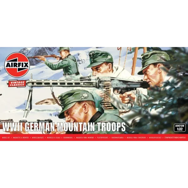 3129054328 Airfix - German Mountain Troops - A04713V