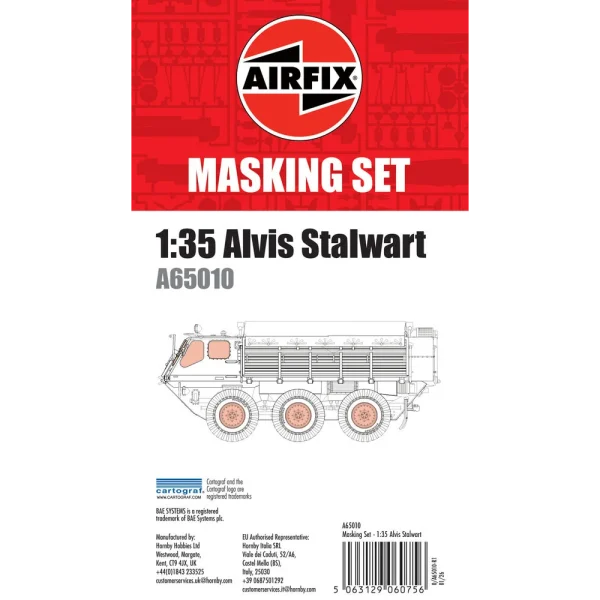 Airfix - Masking Set - Alvis Stalwart - A65010