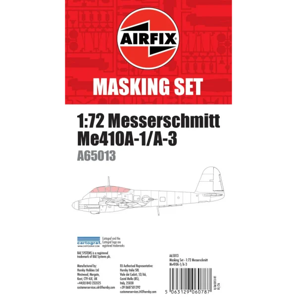 Airfix - Masking Set - Me410 - A65013