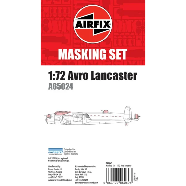 Airfix - Masking Set - Avro Lancaster - A65024