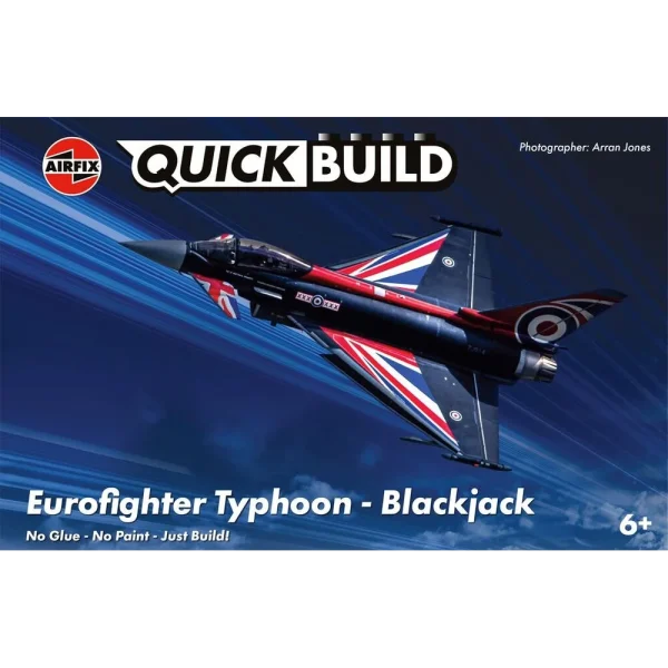 Airfix - QUICKBUILD Eurofighter Typhoon - Blackjack - J6059