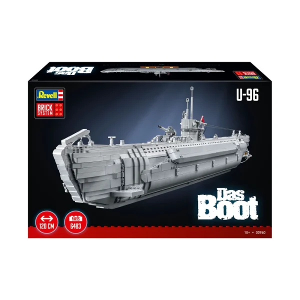 4009800960-11 Revell - U-Boot Das Boot - Brick System - 00960