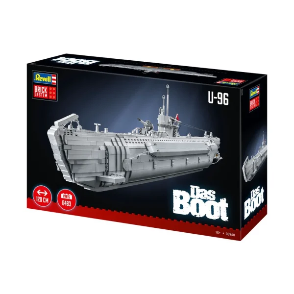 4009800960-12 Revell - U-Boot Das Boot - Brick System - 00960