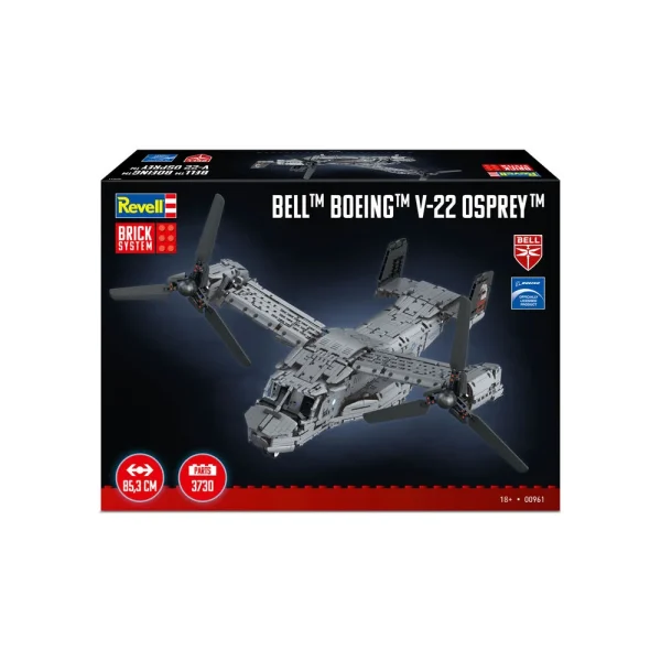 4009800961-10 Revell - Bell Boeing V-22 Osprey - Brick System - 00961