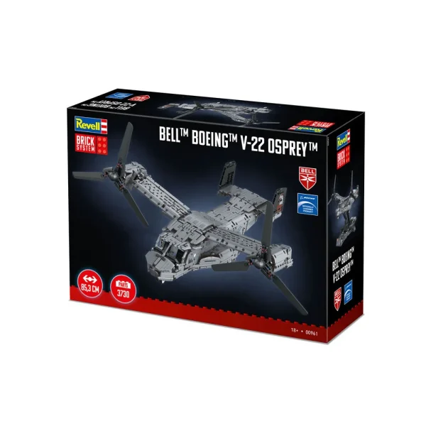 4009800961-11 Revell - Bell Boeing V-22 Osprey - Brick System - 00961