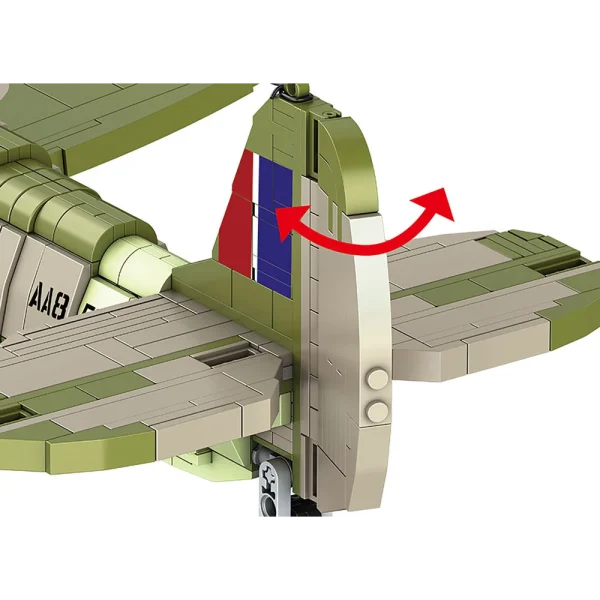 4009800962-10 Revell - Iron Maiden Spitfire MK.II Aces High - Brick System - 00962