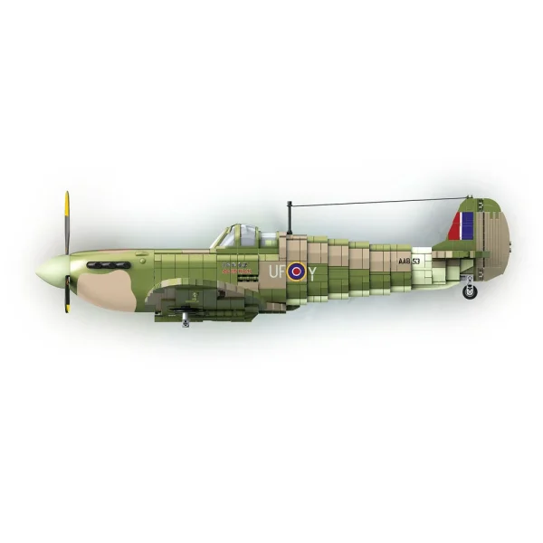 4009800962-4 Revell - Iron Maiden Spitfire MK.II Aces High - Brick System - 00962