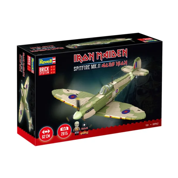 4009800962 Revell - Iron Maiden Spitfire MK.II Aces High - Brick System - 00962