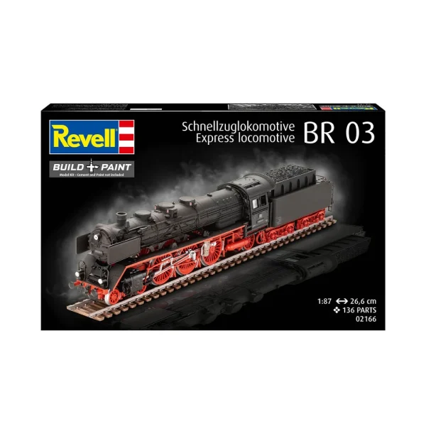 4009802166-10 Revell - Schnellzuglokomotive BR03 - 2166