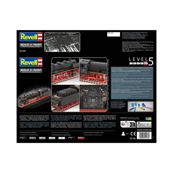 4009802166-12 Revell - Schnellzuglokomotive BR03 - 2166