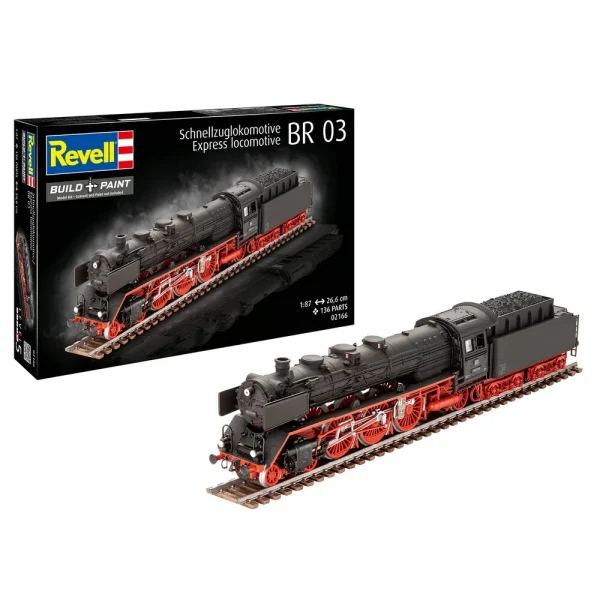 Revell - Schnellzuglokomotive BR03 - 2166