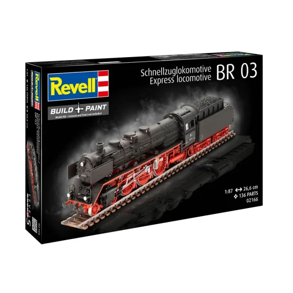 4009802166-9 Revell - Schnellzuglokomotive BR03 - 2166