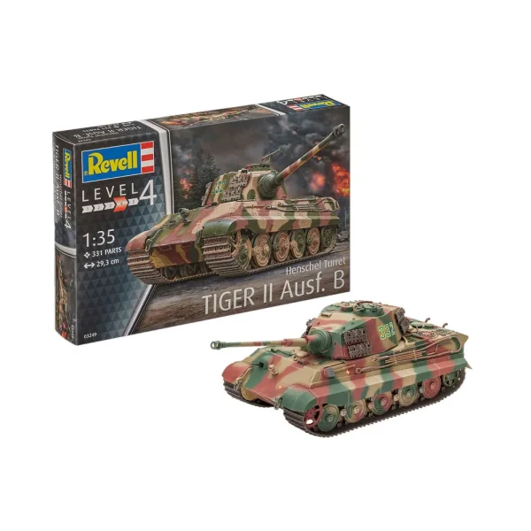 4009803249-7 Revell - TigerII Ausf.B (Henschel Turret) - 03249