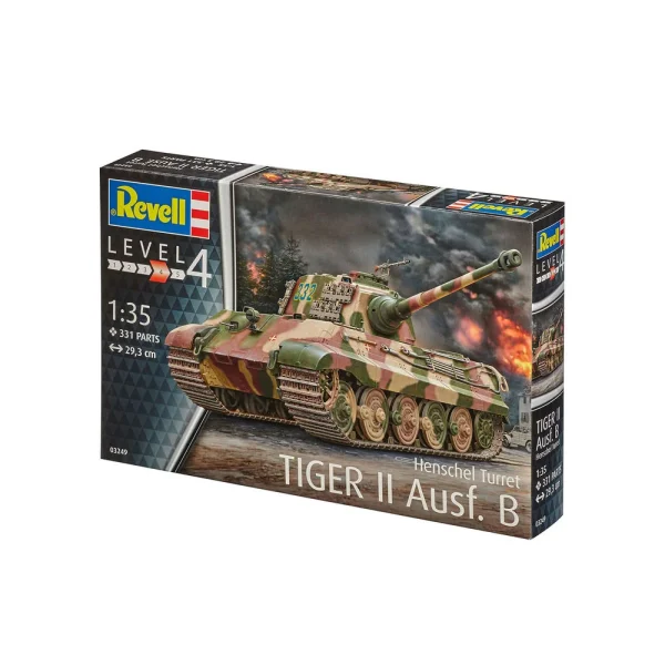4009803249-9 Revell - TigerII Ausf.B (Henschel Turret) - 03249