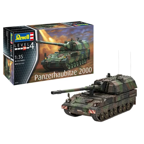 4009803279-10 Revell - Panzerhaubitze 2000 - 03279