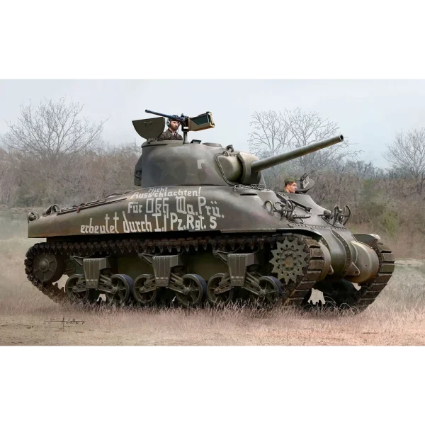 4009803290-6 Revell - Sherman M4A1 - 03290