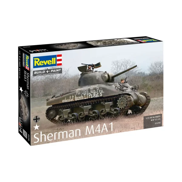 4009803290-8 Revell - Sherman M4A1 - 03290