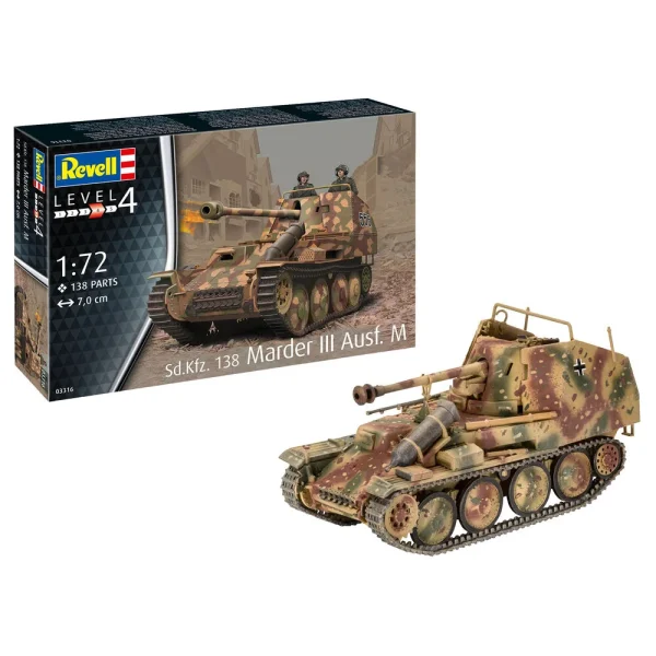 4009803316 Revell - Sd. Kfz. 138 Marder III Ausf. M - 03316