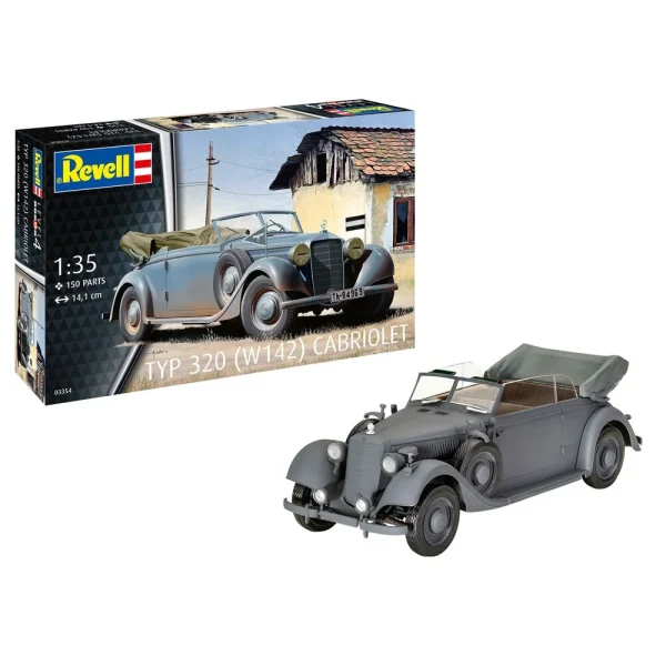 Revell - Typ 320 (W142) Cabriolet - 03354