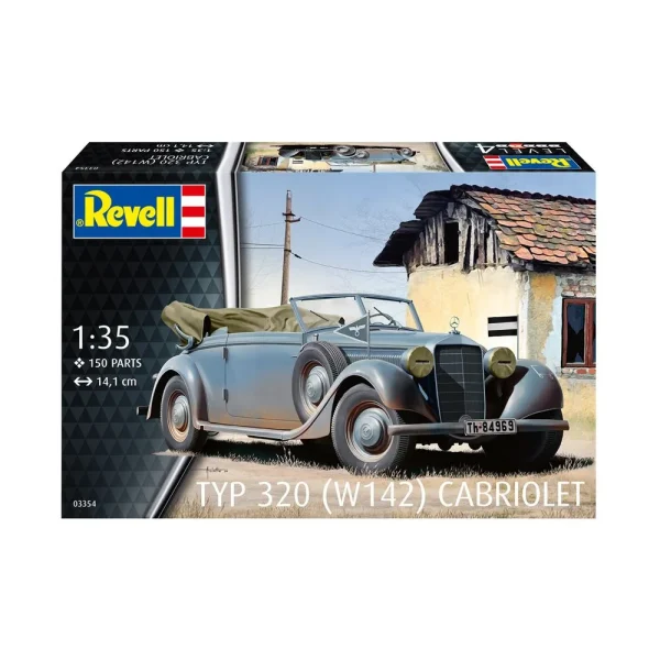 Revell - Typ 320 (W142) Cabriolet - 03354