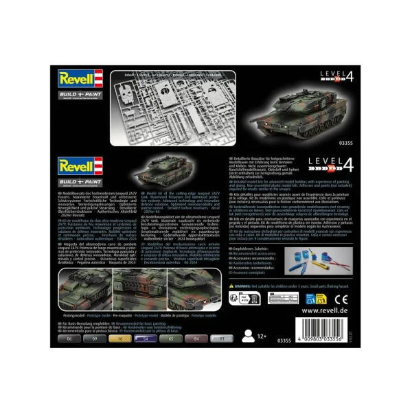 4009803355-11 Revell - Leopard 2 A7V - 03355