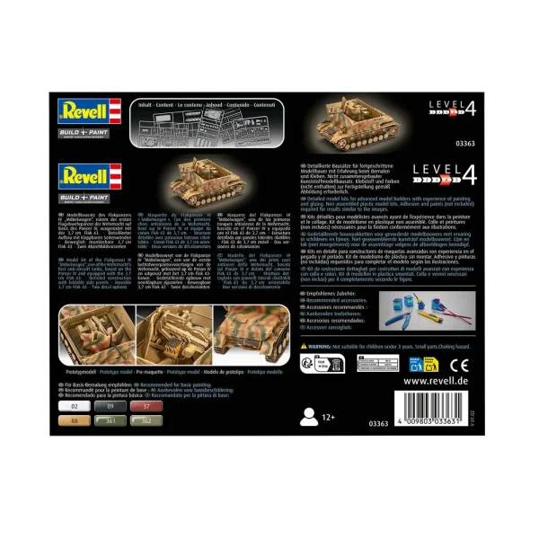 4009803363-9 Revell - Flakpanzer IV - Möbelwagen 3,7 cm Flak 43 - 03363