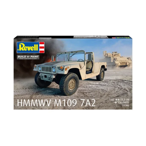 4009803366-10 Revell - HMMWV M109 7A2 - 03366