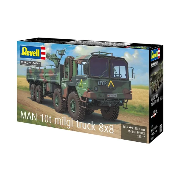 Revell - MAN 10t milgl truck 8x8 - 03367