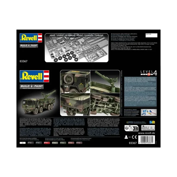 Revell - MAN 10t milgl truck 8x8 - 03367