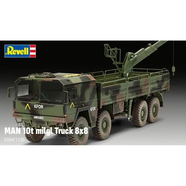 Revell - MAN 10t milgl truck 8x8 - 03367