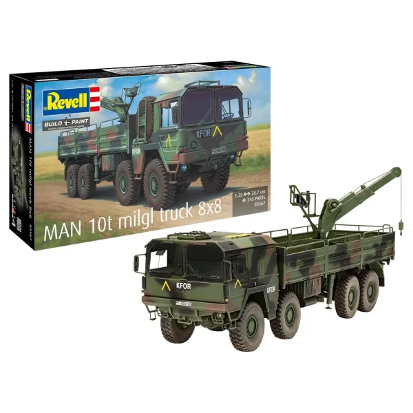 Revell - MAN 10t milgl truck 8x8 - 03367