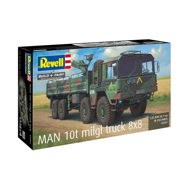 Revell - MAN 10t milgl truck 8x8 - 03367