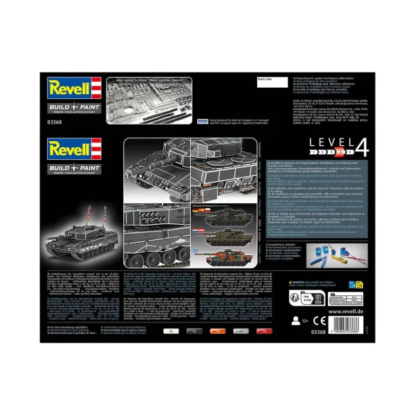 4009803368-4 Revell - Leopard 2A4 - Special Decoration 40th anniversary - 03368