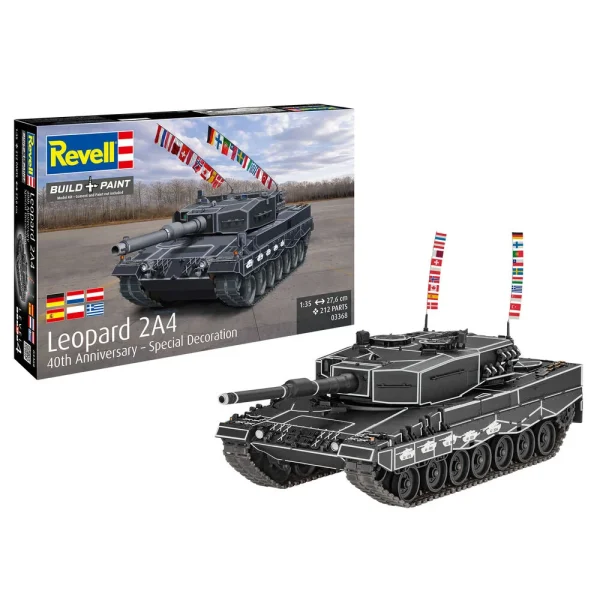 Revell - Leopard 2A4 - Special Decoration 40th anniversary - 03368