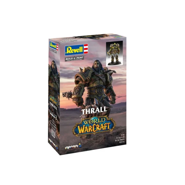 4009803516-12 Revell - World of Warcraft The Orc Thrall - 03516