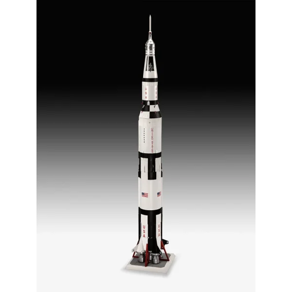4009803704-12 Revell - Apollo 11 Saturn V Rocket - 03704