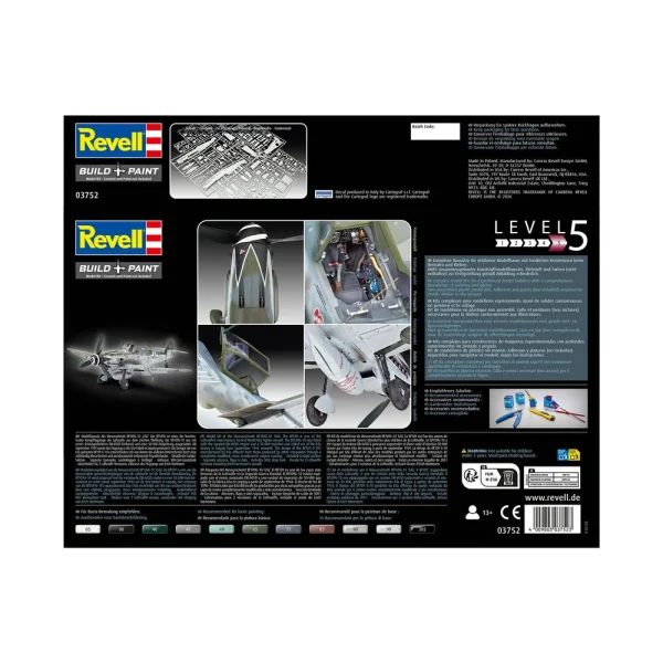 4009803752-12 Revell - Messerschmitt Bf109G-10 Erla - 03752