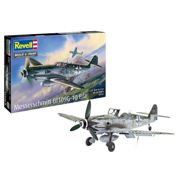 4009803752 Revell - Messerschmitt Bf109G-10 Erla - 03752