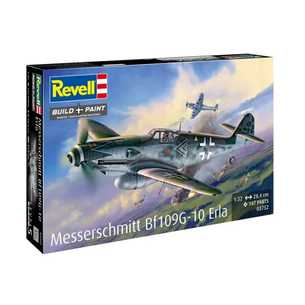 4009803752-9 Revell - Messerschmitt Bf109G-10 Erla - 03752