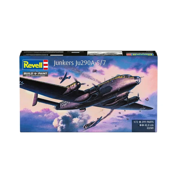 4009803754-10 Revell - Junkers Ju290A-5/7 “Seeadler” - 03754