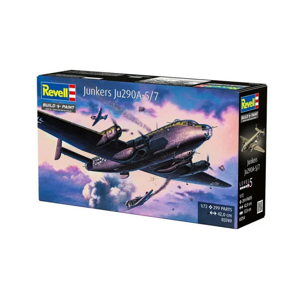 4009803754-11 Revell - Junkers Ju290A-5/7 “Seeadler” - 03754