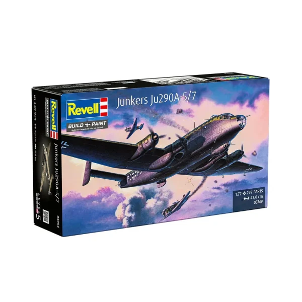4009803754-9 Revell - Junkers Ju290A-5/7 “Seeadler” - 03754