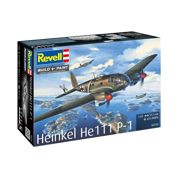 4009803755-2 Revell - Heinkel He 111P-1 - 03755