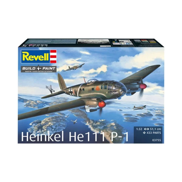 4009803755-3 Revell - Heinkel He 111P-1 - 03755