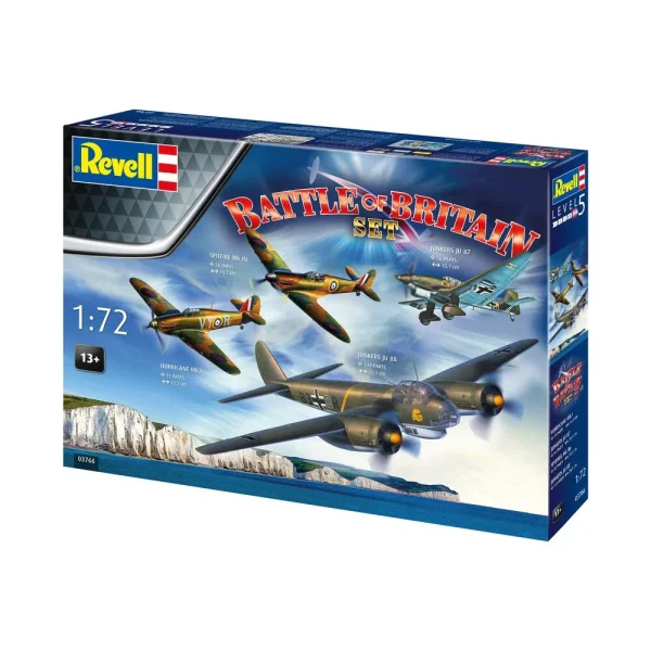 4009803766-3 Revell - Battle of Britain 85th Anniversary Set - 03766