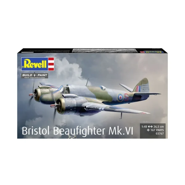 4009803767-12 Revell - Bristol Beaufighter Mk. VI - 03767