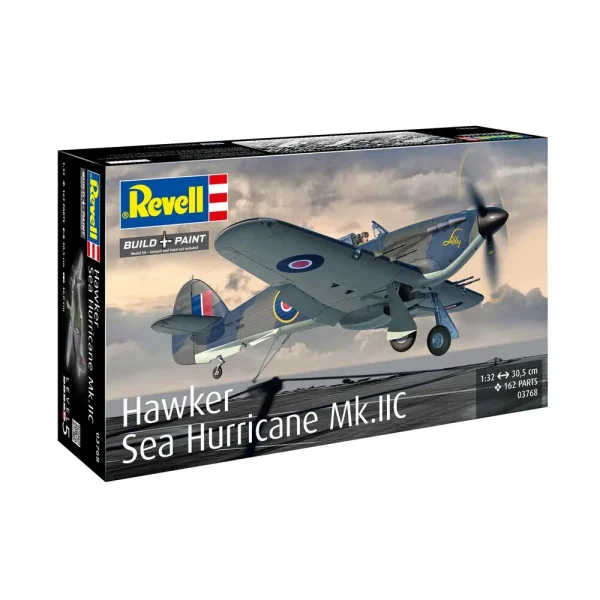 4009803768-10 Revell - Hawker Sea Hurricane Mk.IIC - 03768